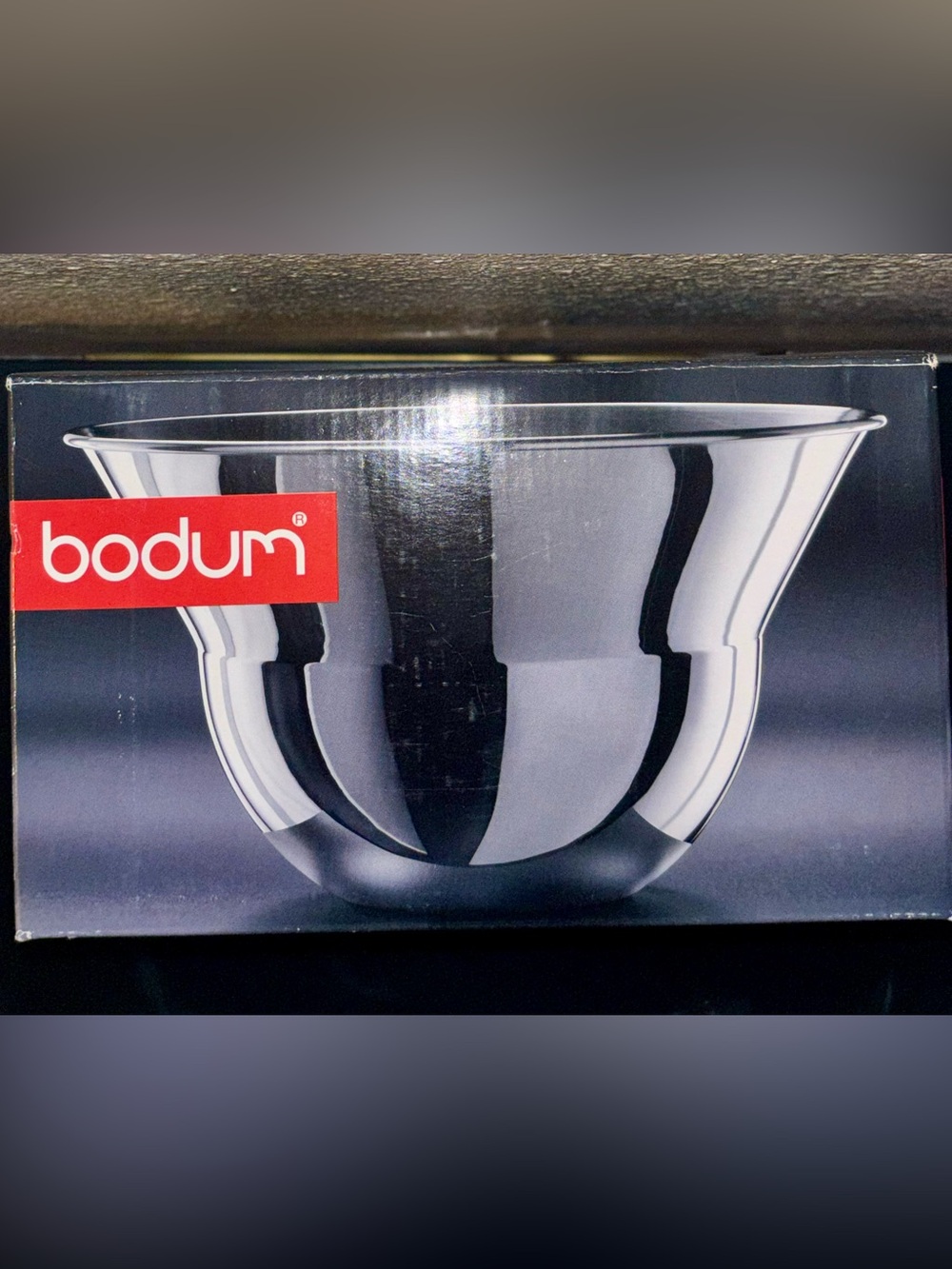 Vintage Bodum “Topee” Stainless Steel Party Bowl NOS